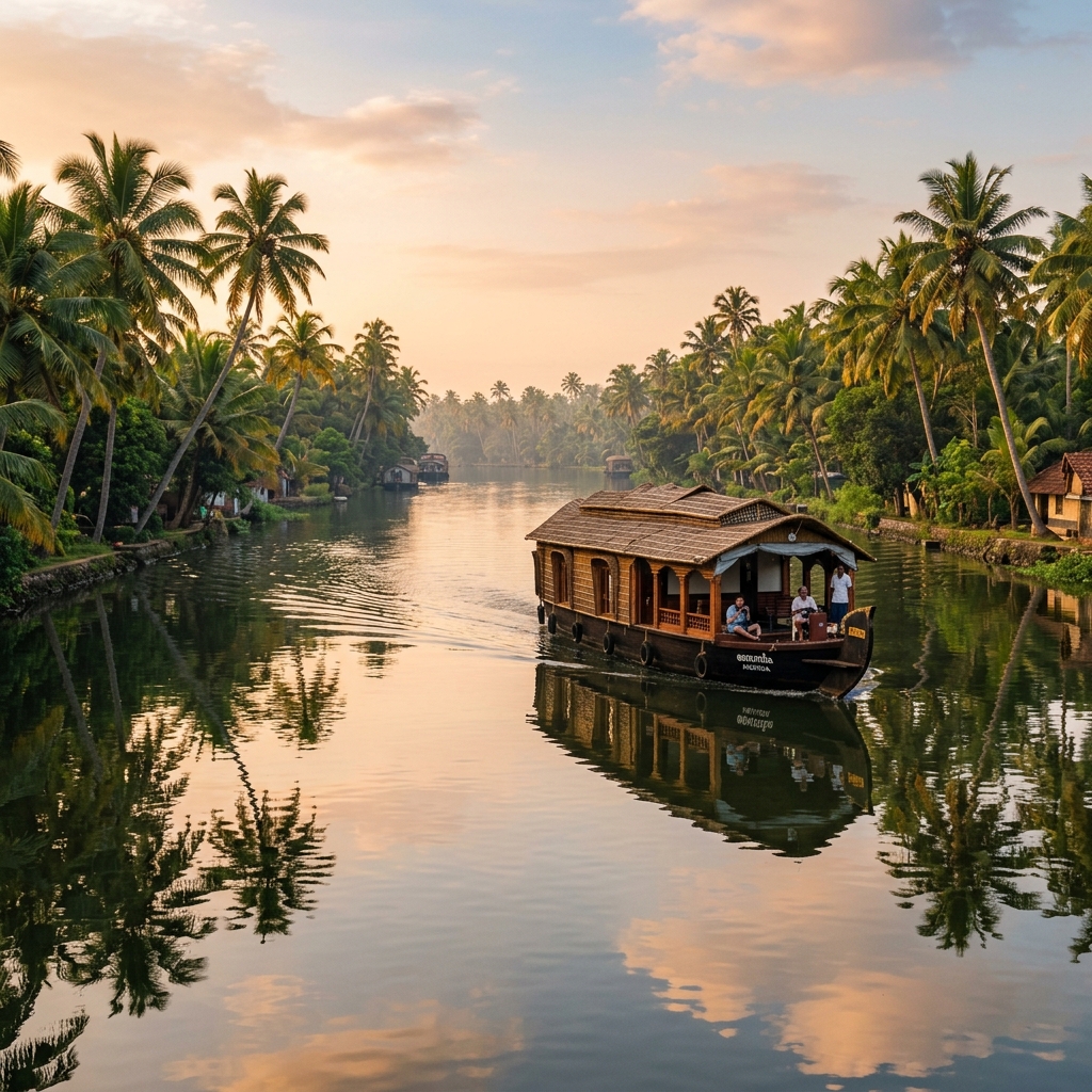 Alleppey Backwaters, Kerala